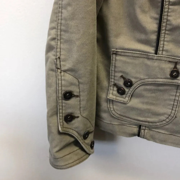Jeanstar Corduroy Tan Jacket Size Large - Picture 5 of 10